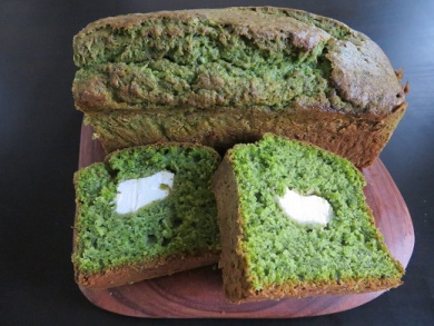 ほうれん草のパウンドケーキ